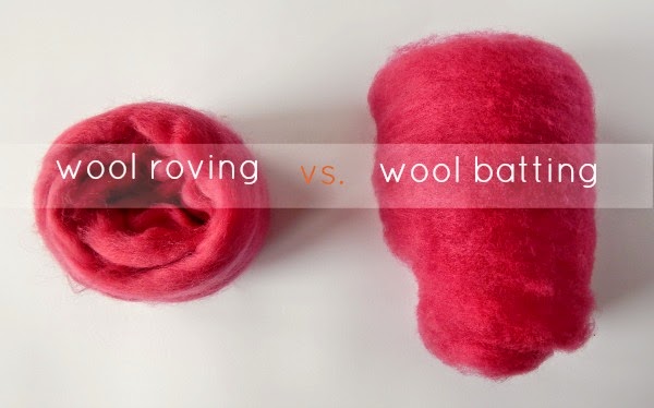 4 oz. Core Wool Batting for Needle Felting