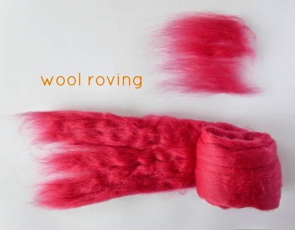 Wool Batting - light pink