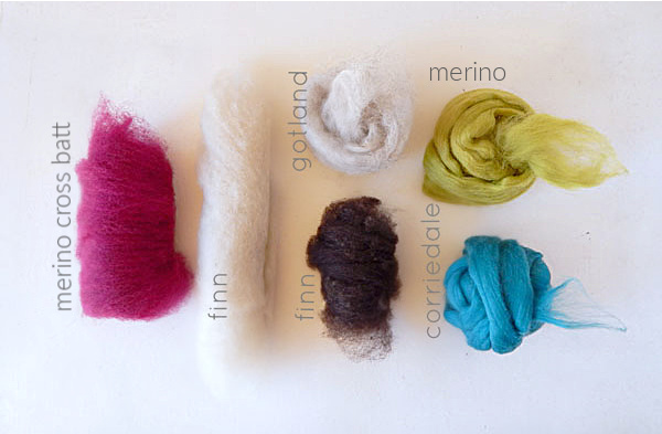 Materials, Merino Wool Felt, Felted Merino